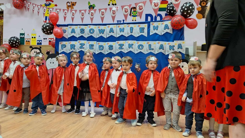 Pasowanie na Przedszkolaka w grupie „Biedroneczki”