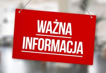 Zebranie organizacyjne z rodzicami!