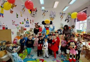 Urodziny Myszki Miki i Przyjaciół w naszym przedszkolu!